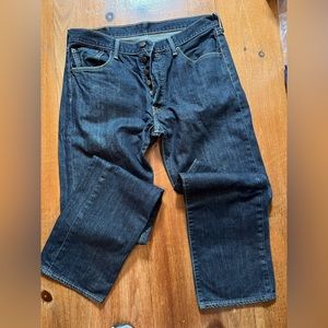 Levi’s 501 button fly jeans